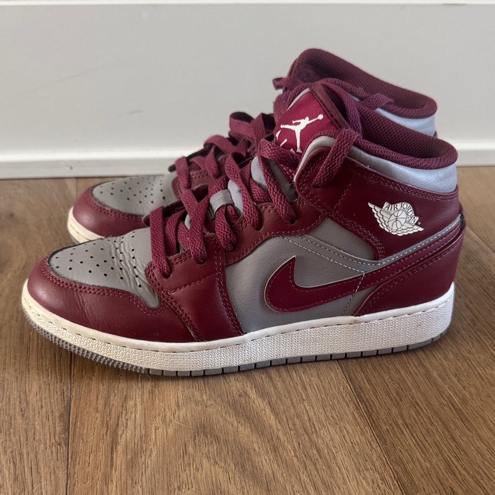 Nike Boys Jordan 1 Mid Cherrywood